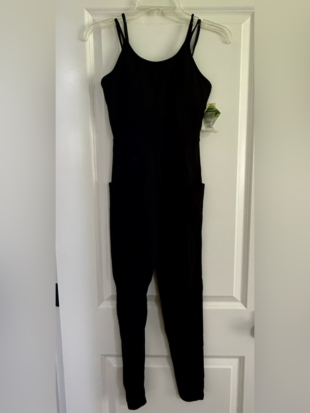 NWT Mono B Green Line Black
Athletic Jumpsuit with Pockets - Size S